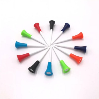 2019 Promotion hotsale customize large cup golf tees with assorted color tees