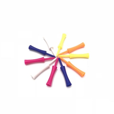 2019 OEM plastic golf tees step down tees with colored tees